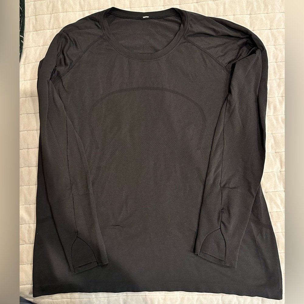 Lululemon Swiftly Tech 2.0 Black Hip Length size 18